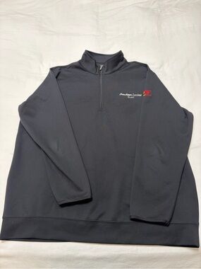 Antigua Black Jacket with White Logo